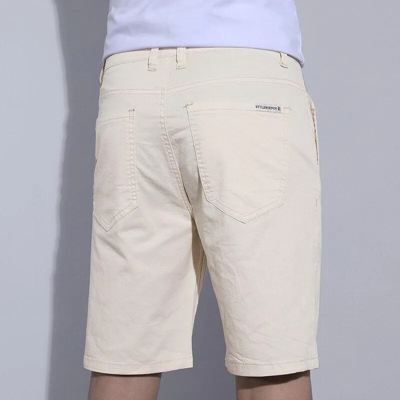 5 Colors Classic Style Men's Slim Shorts