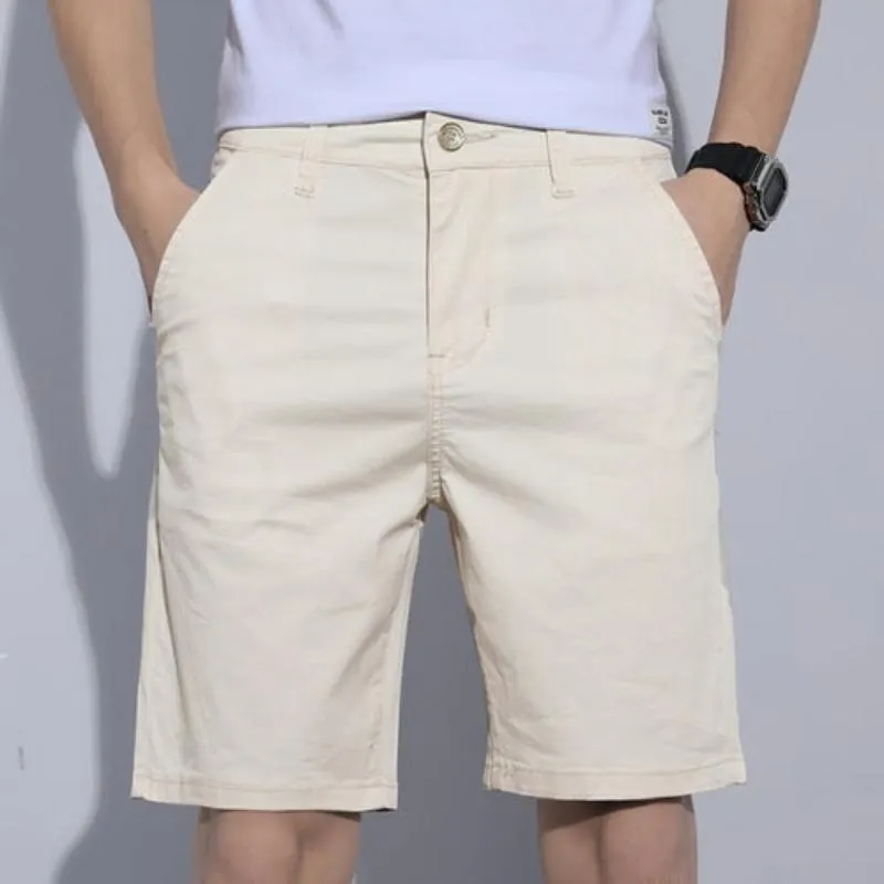 5 Colors Classic Style Men's Slim Shorts