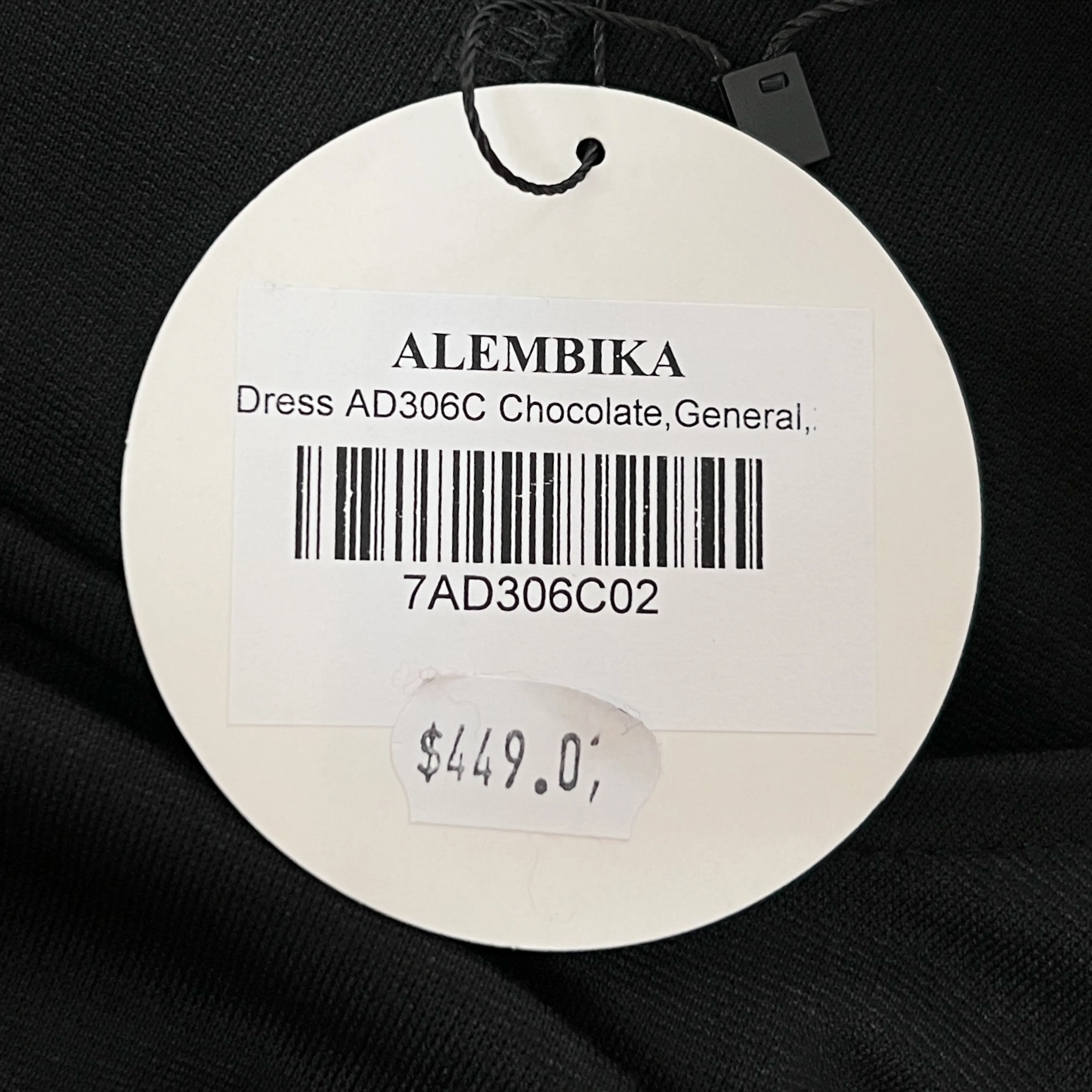 Alembika Black Jersey Animal Print Swing Dress Medium 2 ~ AU12-14 ~ US8 [NEW]