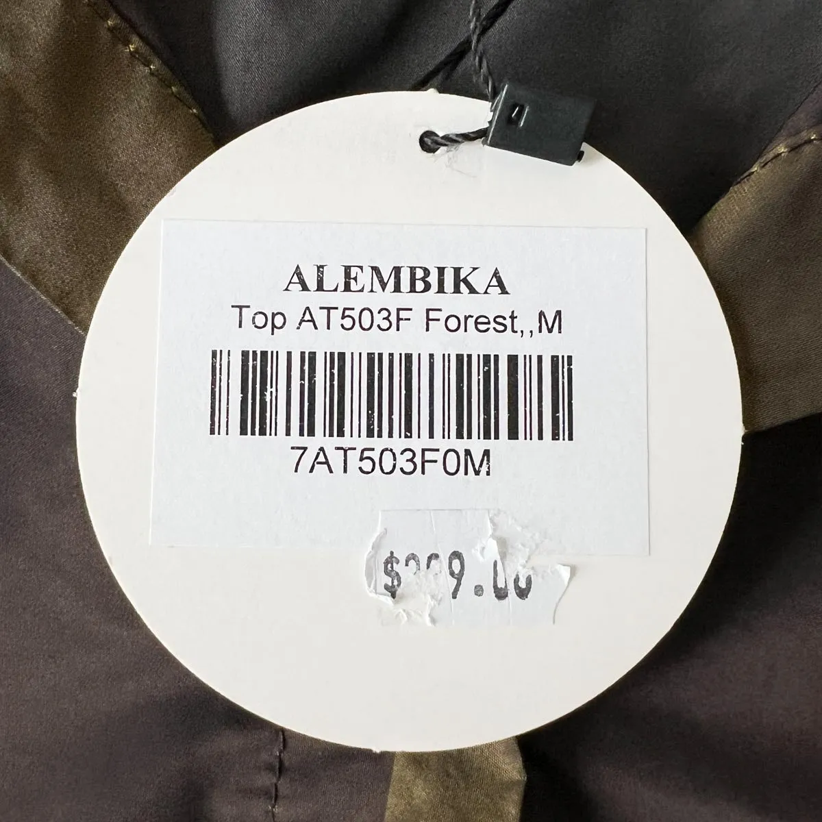 Alembika Green Cropped Boxy Shirt Forest Green Top M ~ AU12-14 [NEW]