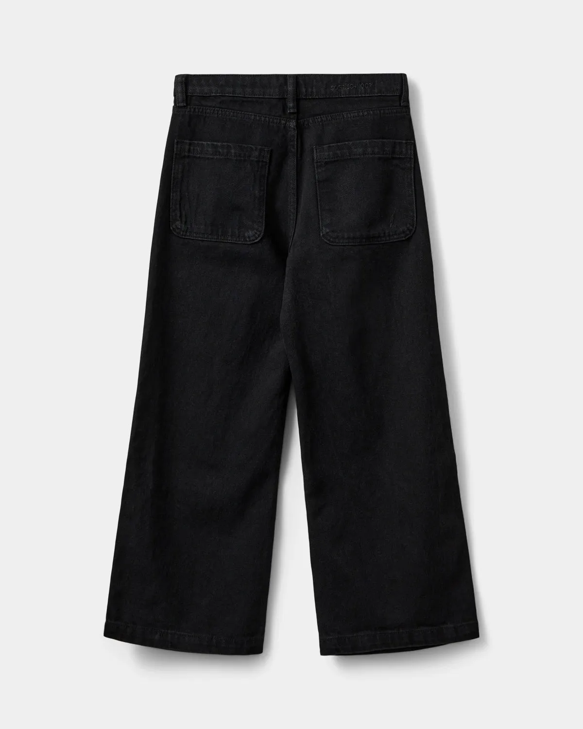 AZZISY TROUSERS - Washed black
