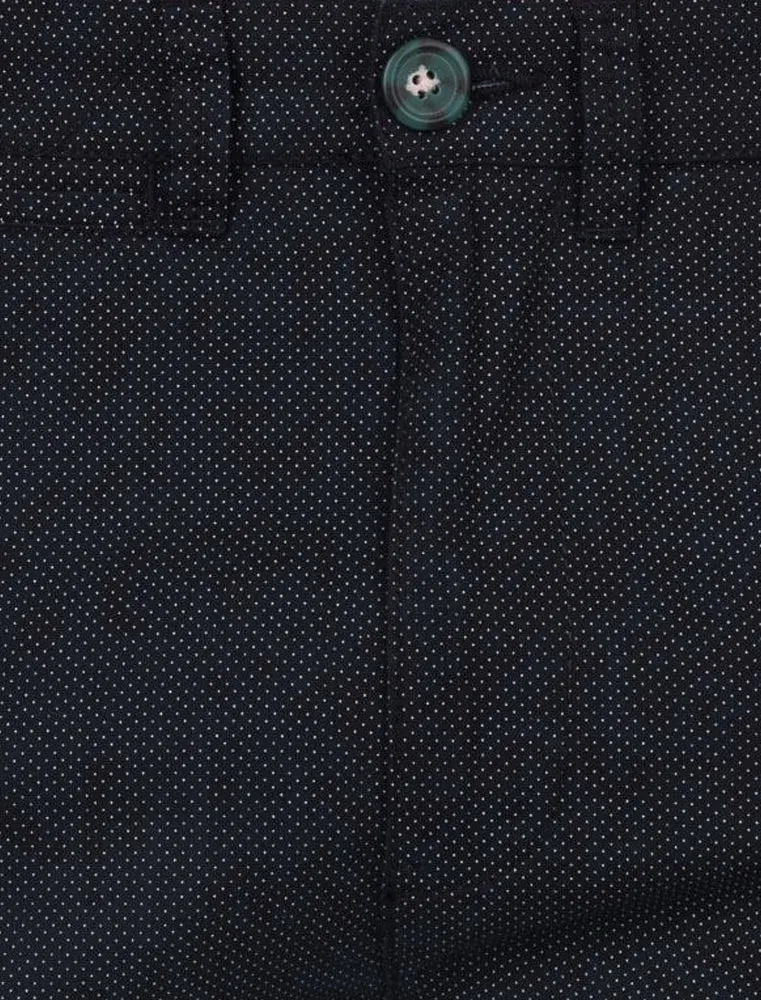 Bayswater Polka Dot Chino Shorts in Navy