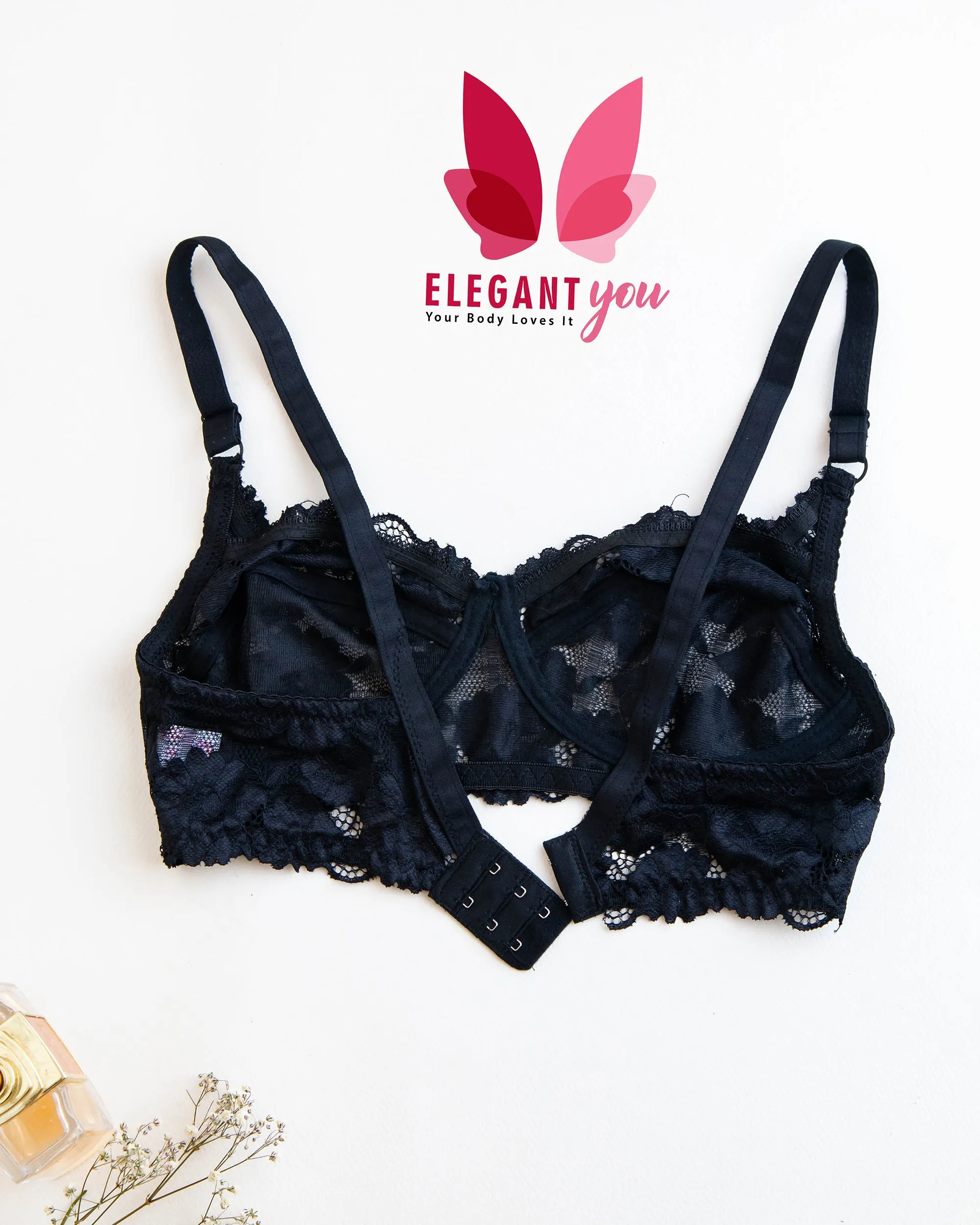 Beautiful Lace Pattern Daily Wear bra