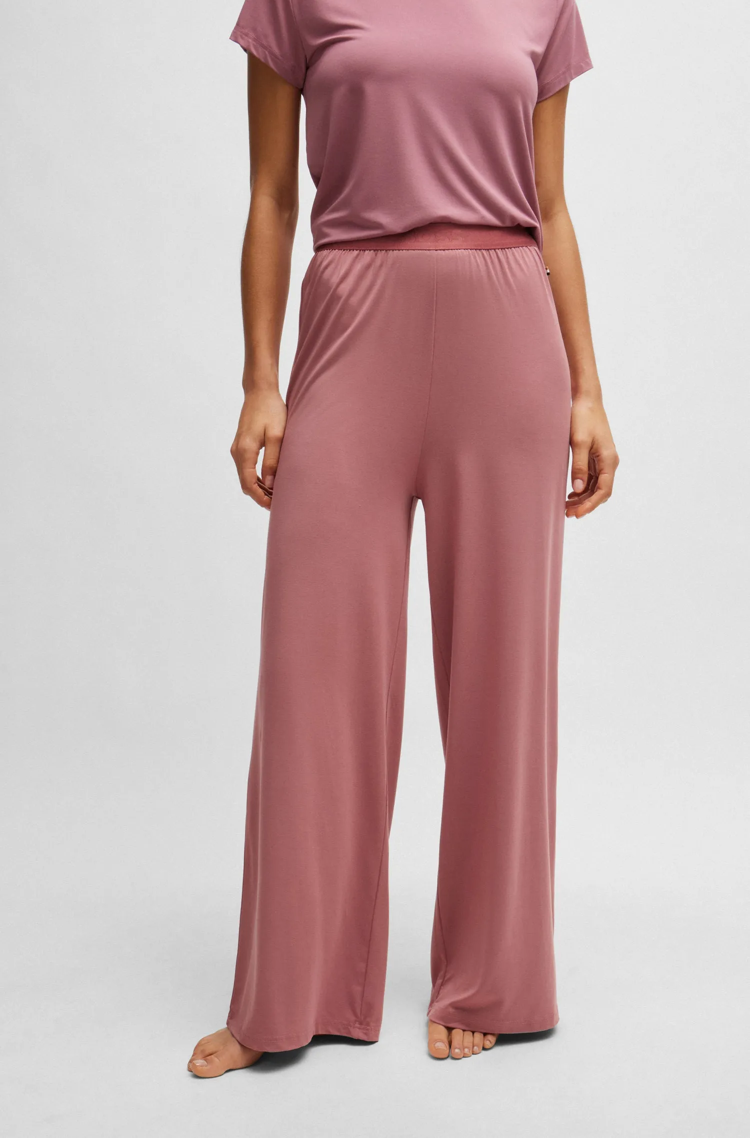 BOSS Women's Bea Pants - Light/Pastel Red