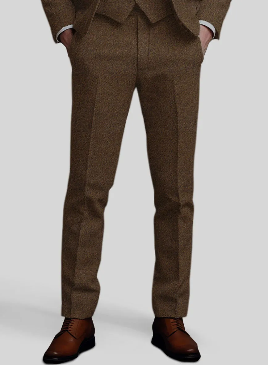 Bramble Brown Heavy Tweed Suit