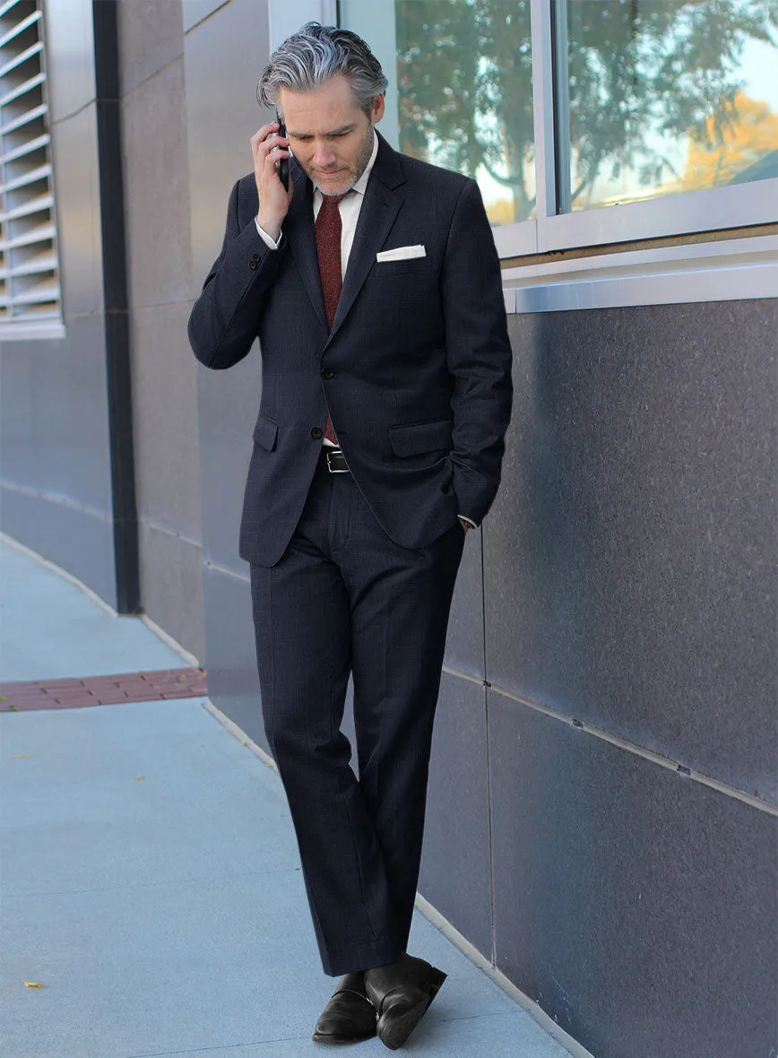 Bristol Igri Blue Checks Suit