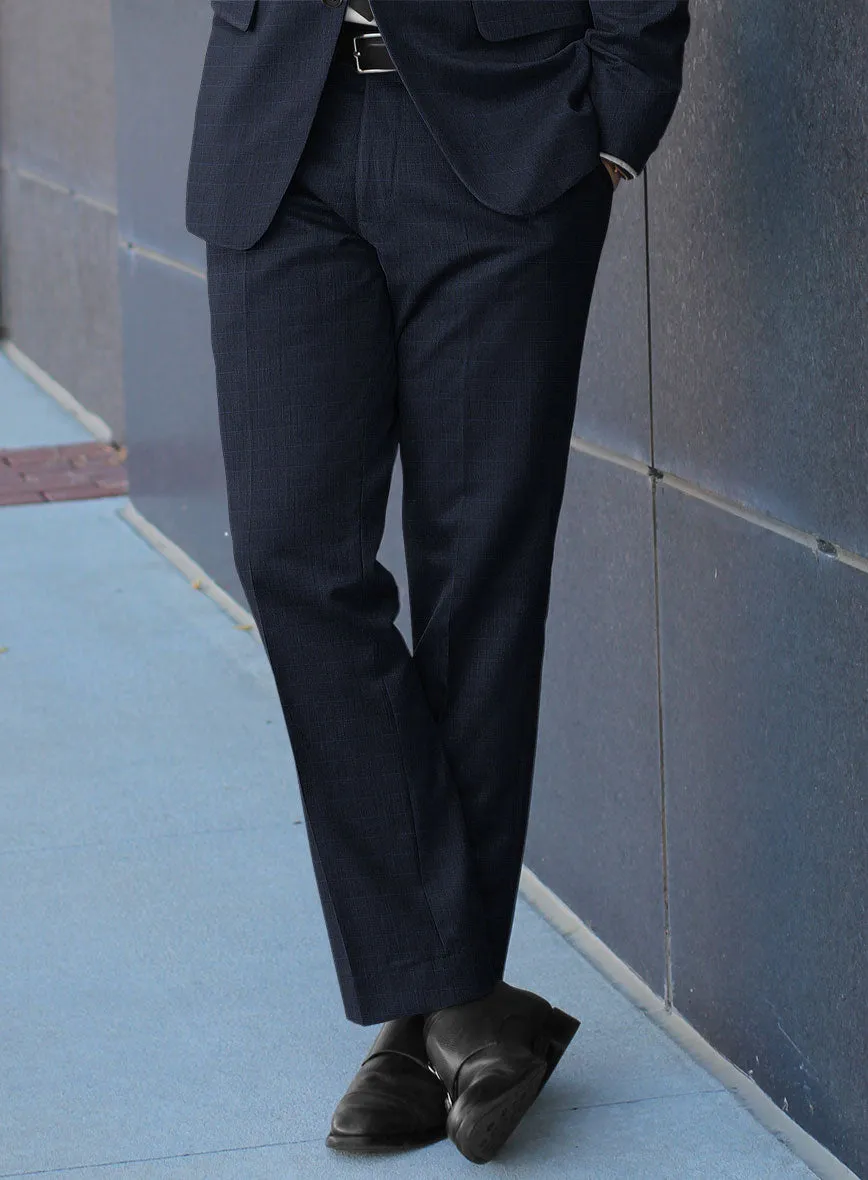 Bristol Igri Blue Checks Suit