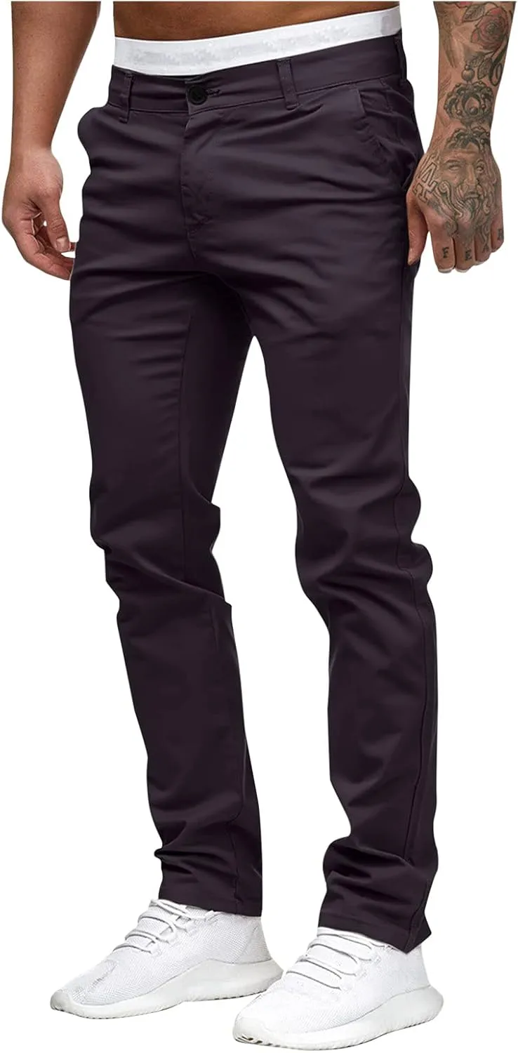 Cargo Pants for Men Work Fit Stretch Cargo Pant Men's Jogger Sweatpants Jogger Sweatpants for Men Men's Fleece Lounge