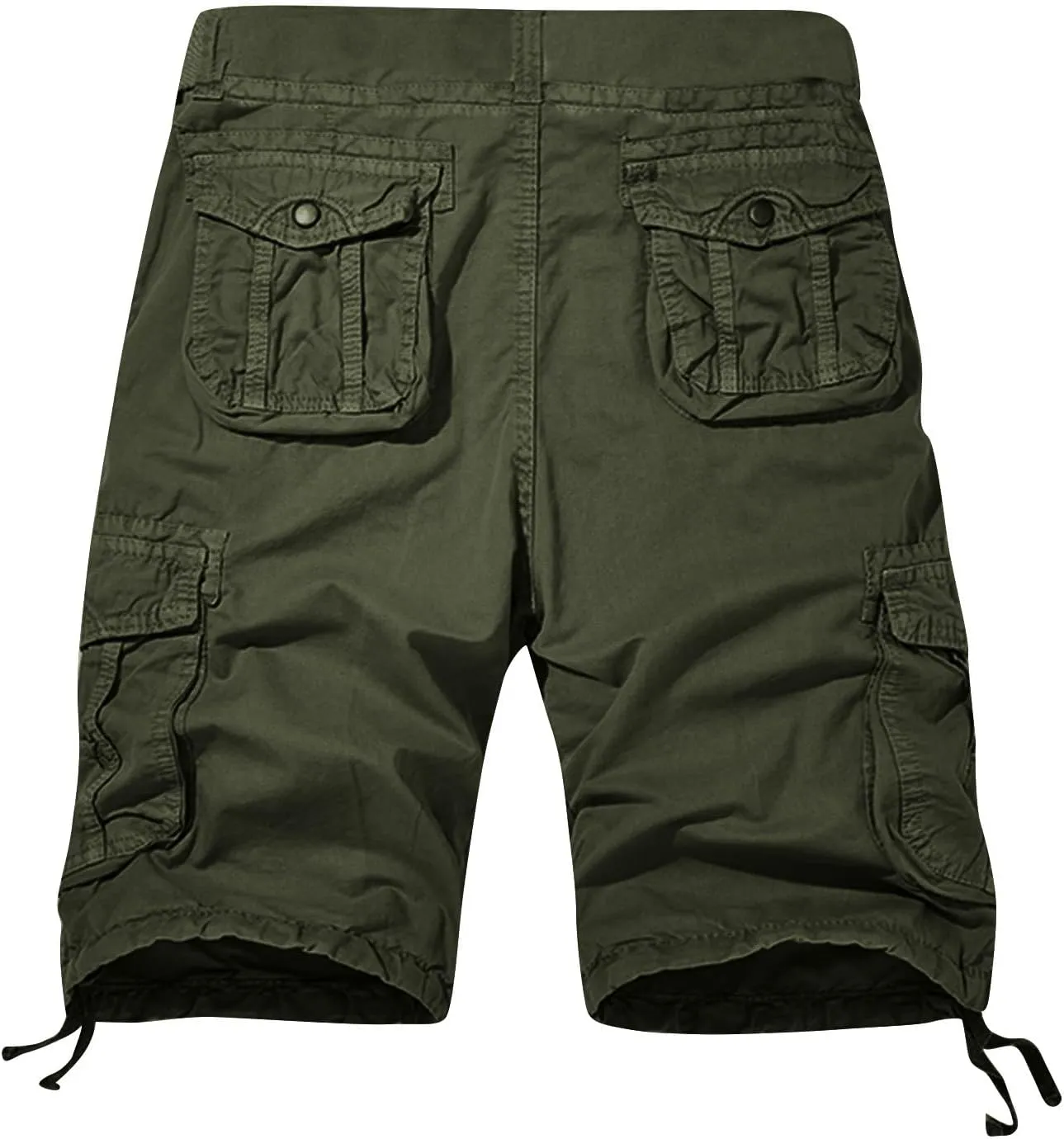 Cargo Shorts for Men Casual Running Sports Tactical Trousers Multiple Utility Pockets Cotton Hiking Short Pants