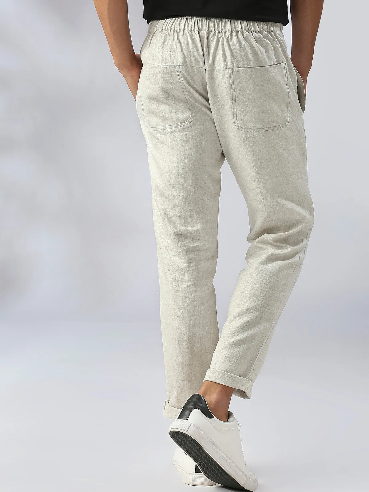 Cedar Tailored Pants Off White