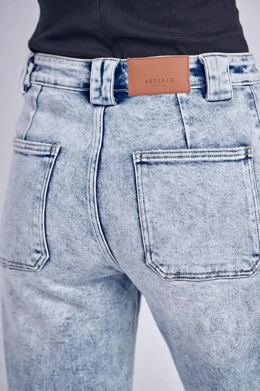 Charlotte 90's Vintage Stretch Wide Jeans