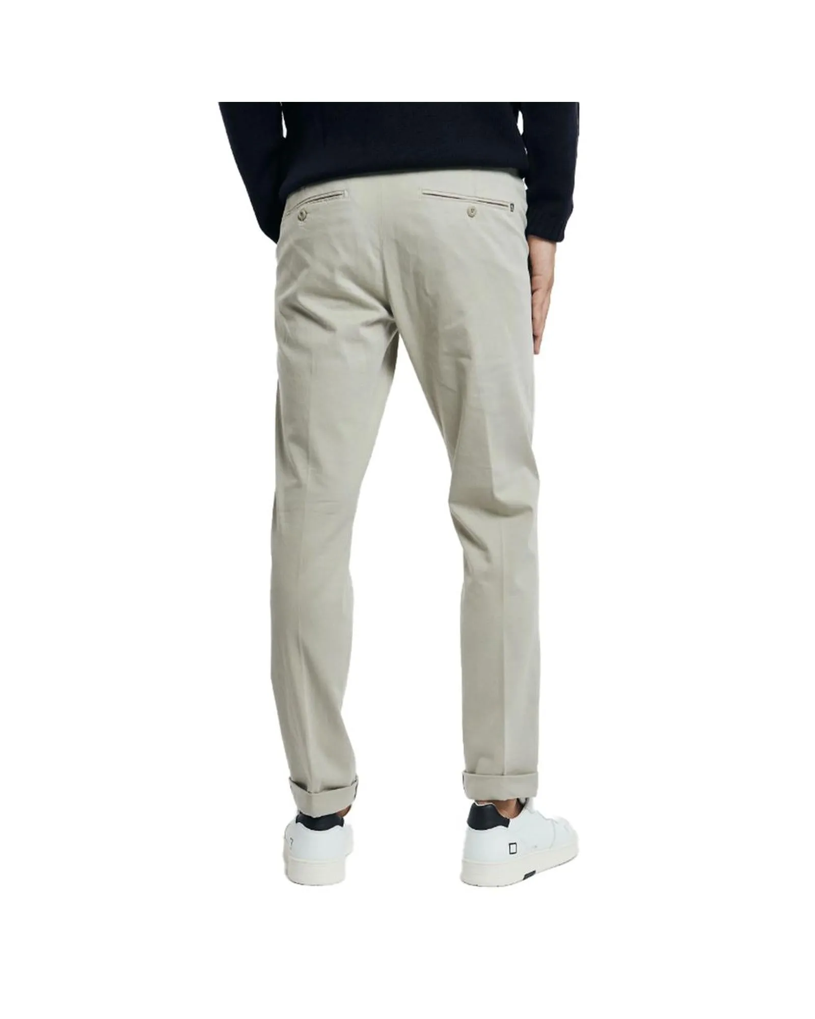 Dondup Slim Fit Chino Pants Mens Gray