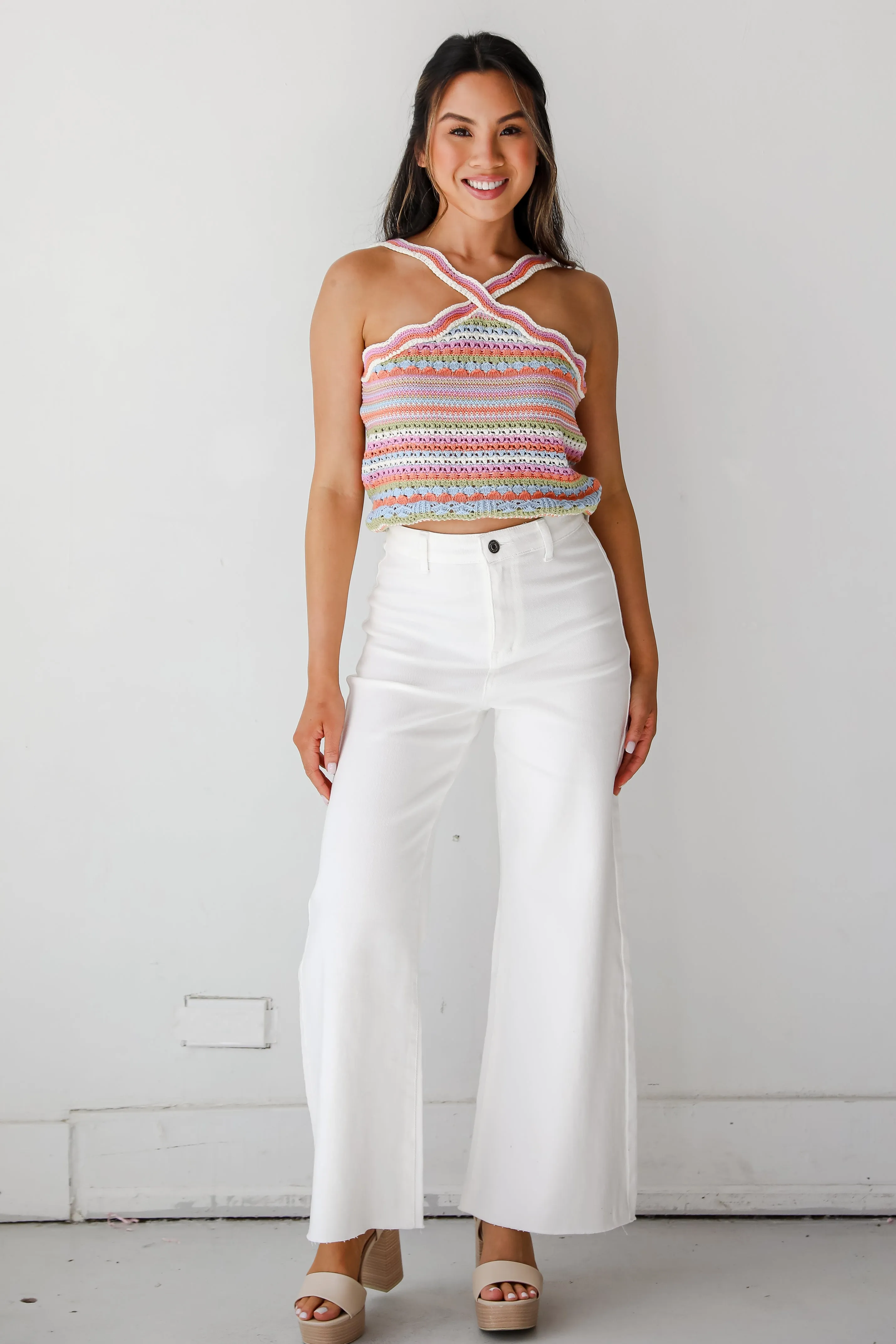 FINAL SALE - Jordyn Wide Leg Jeans