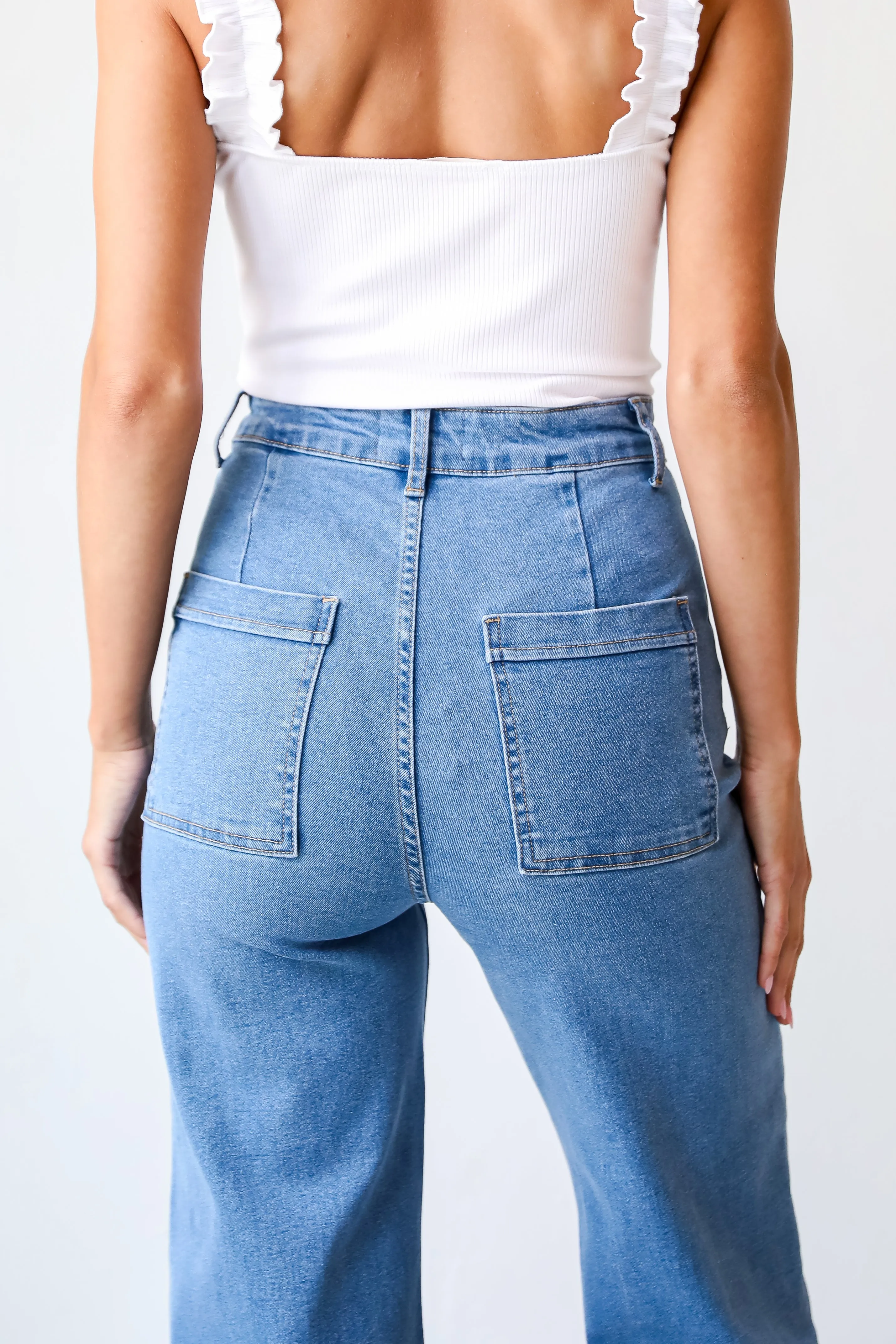 FINAL SALE - Jordyn Wide Leg Jeans