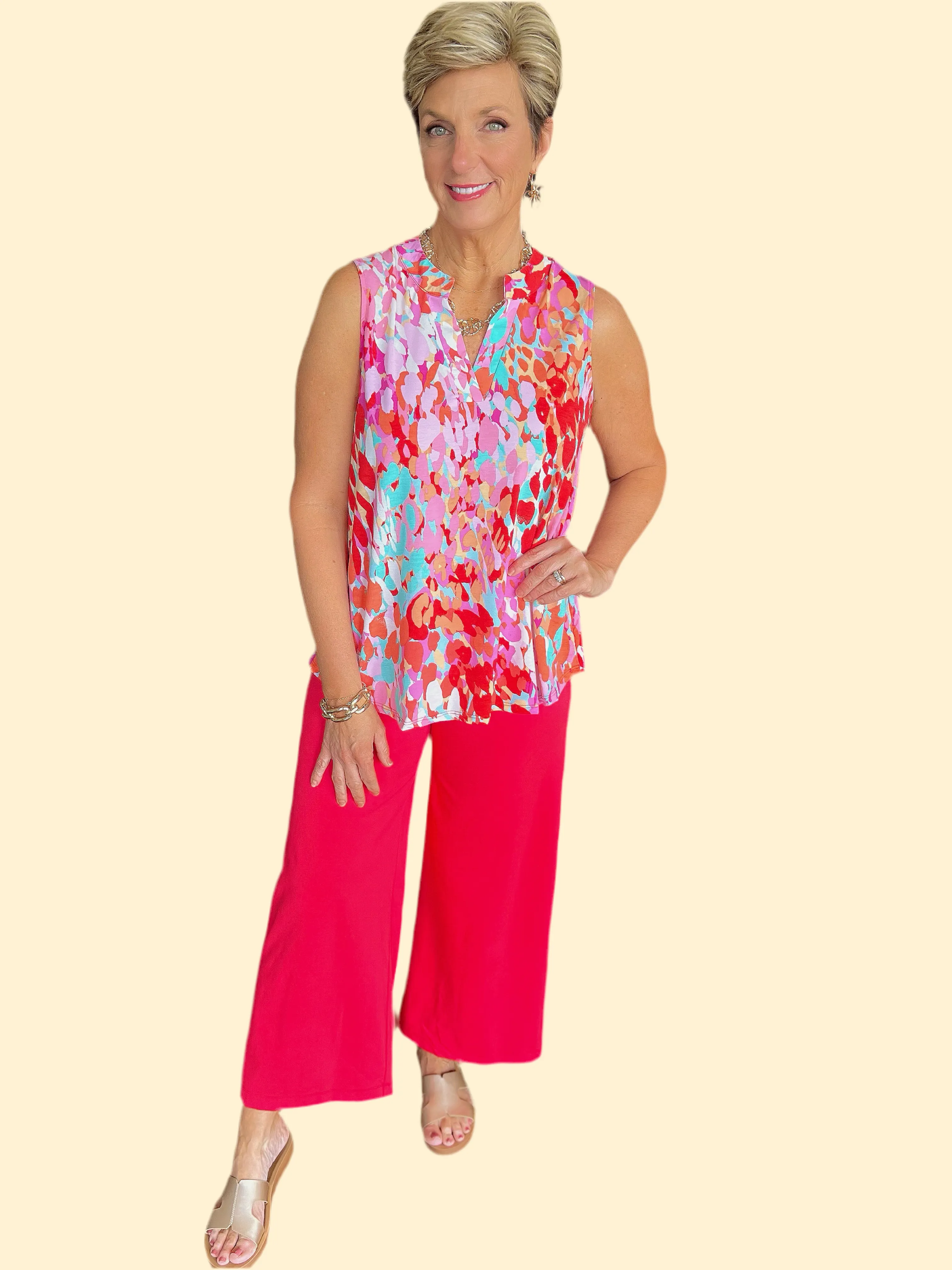 Go With the Flow A-Line Tank