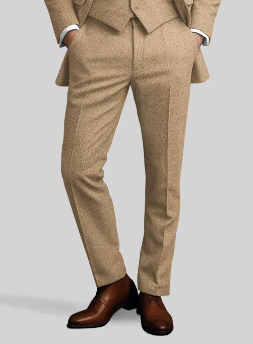 Highlander Sahara Beige Tweed Pants