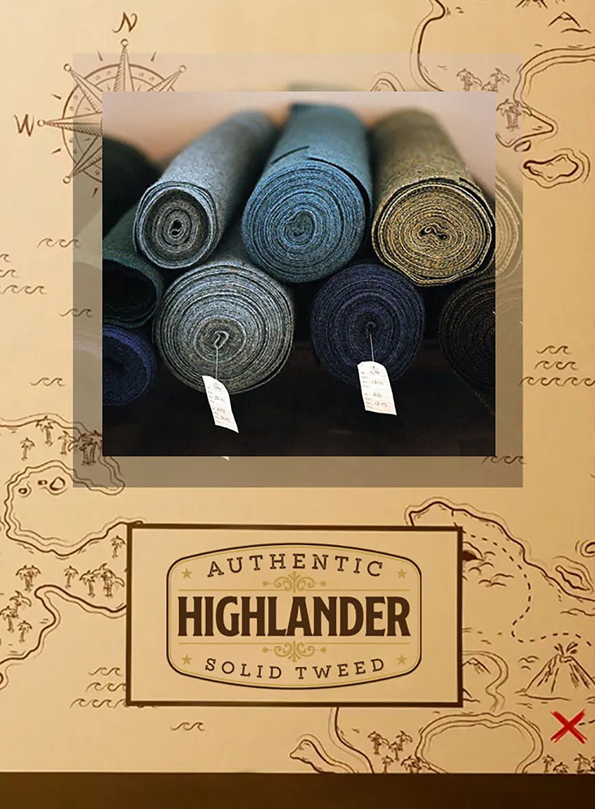 Highlander Sahara Beige Tweed Pants