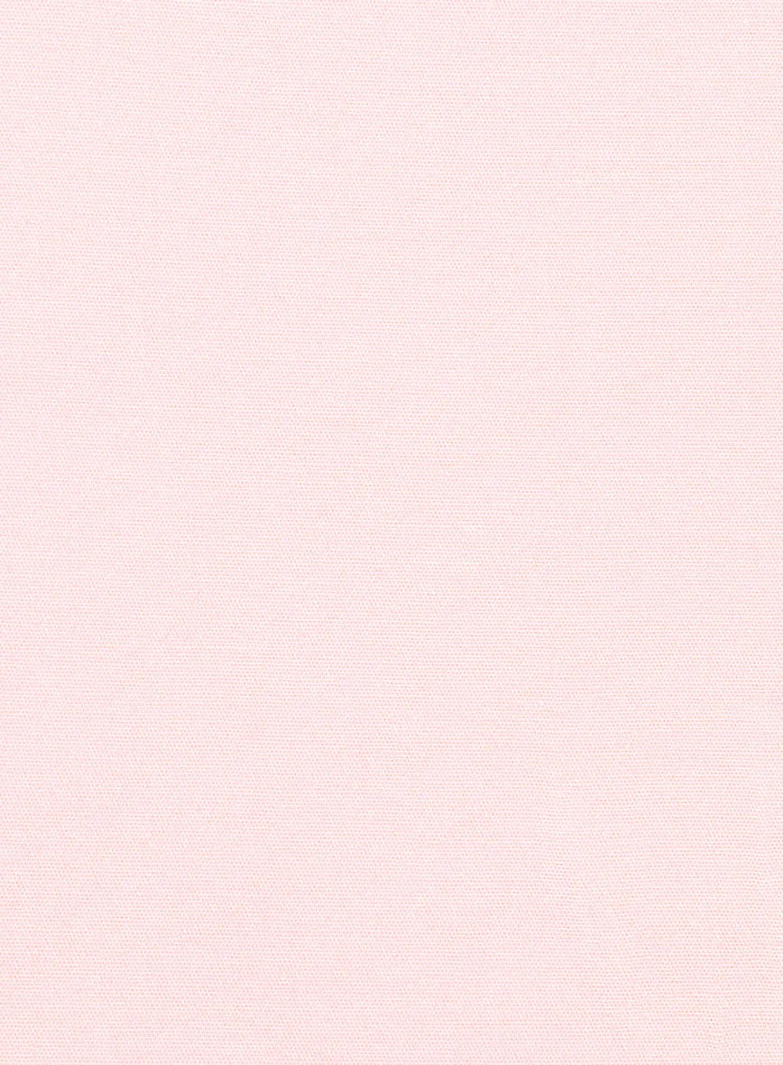 Italian Pale Pink Cotton Stretch Suit