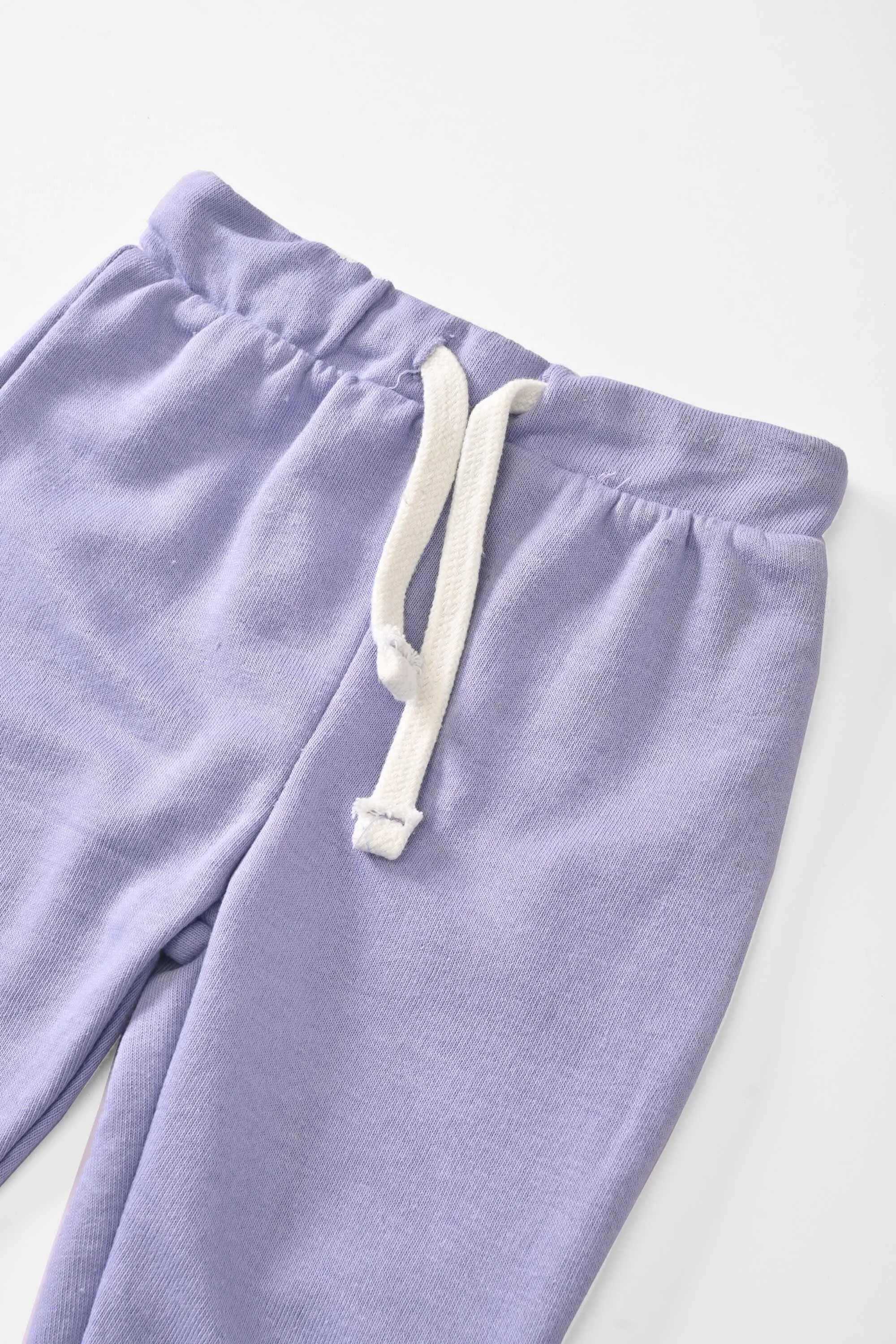 Kid's Solid Design Linz Terry Minor Fault Jogger Pants