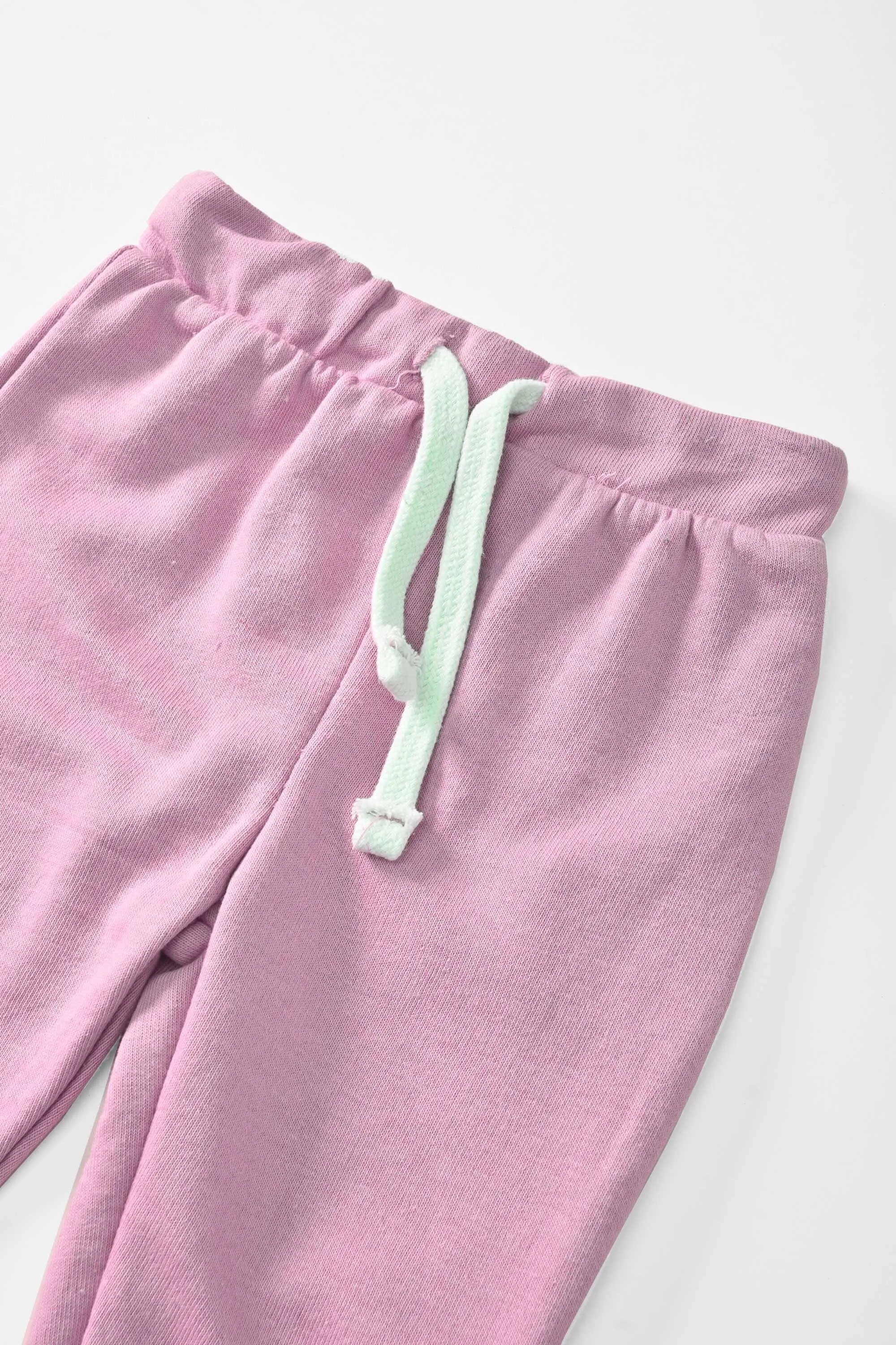 Kid's Solid Design Linz Terry Minor Fault Jogger Pants