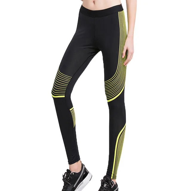 LIDONG Running Pants Women Yoga Leggings Compression Tights Fitness Gym Jogger Jogging Skinny Trousers Sportswear hardlopen