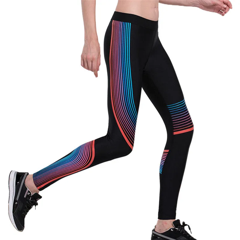 LIDONG Running Pants Women Yoga Leggings Compression Tights Fitness Gym Jogger Jogging Skinny Trousers Sportswear hardlopen