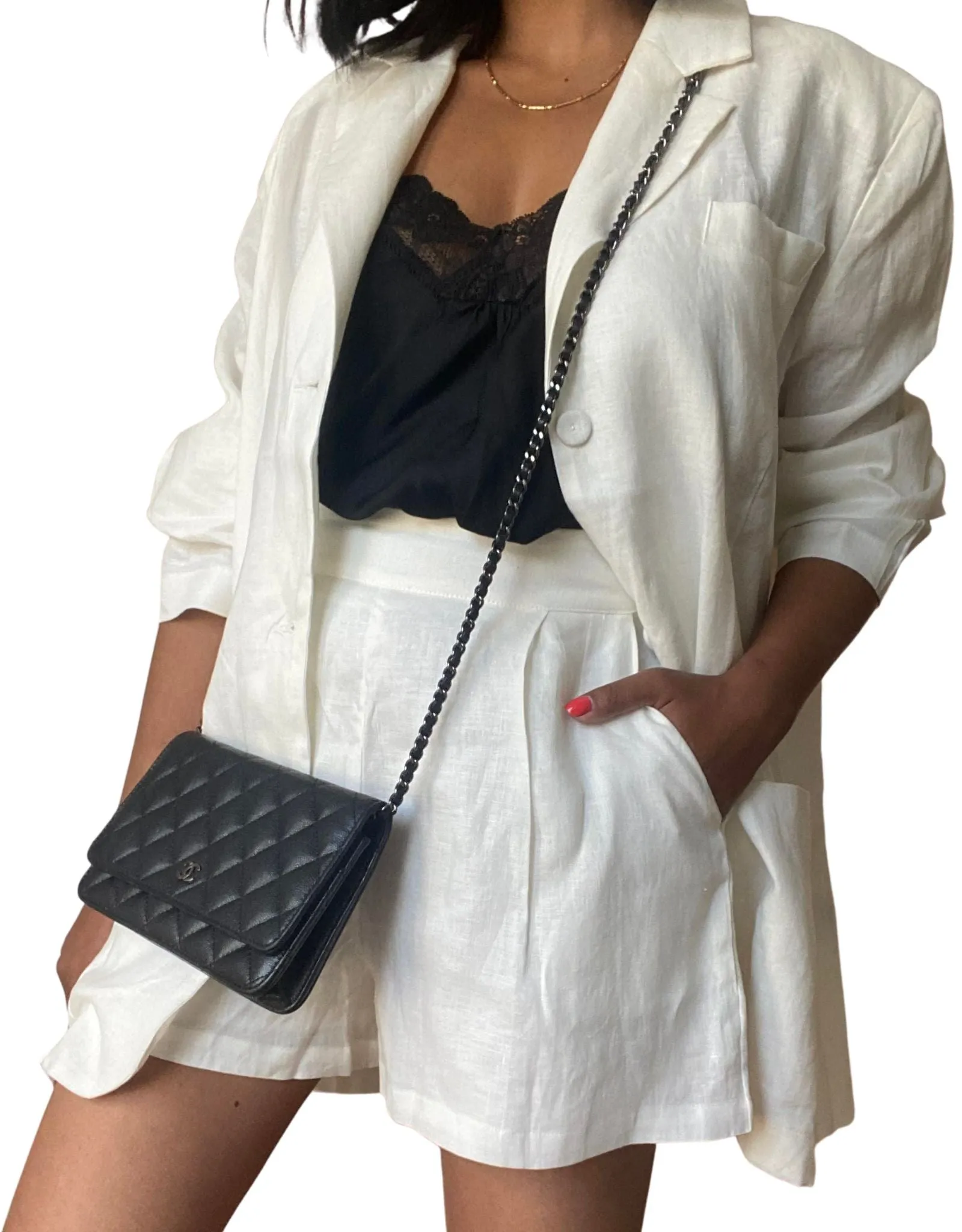 Linen Shorts with pockets