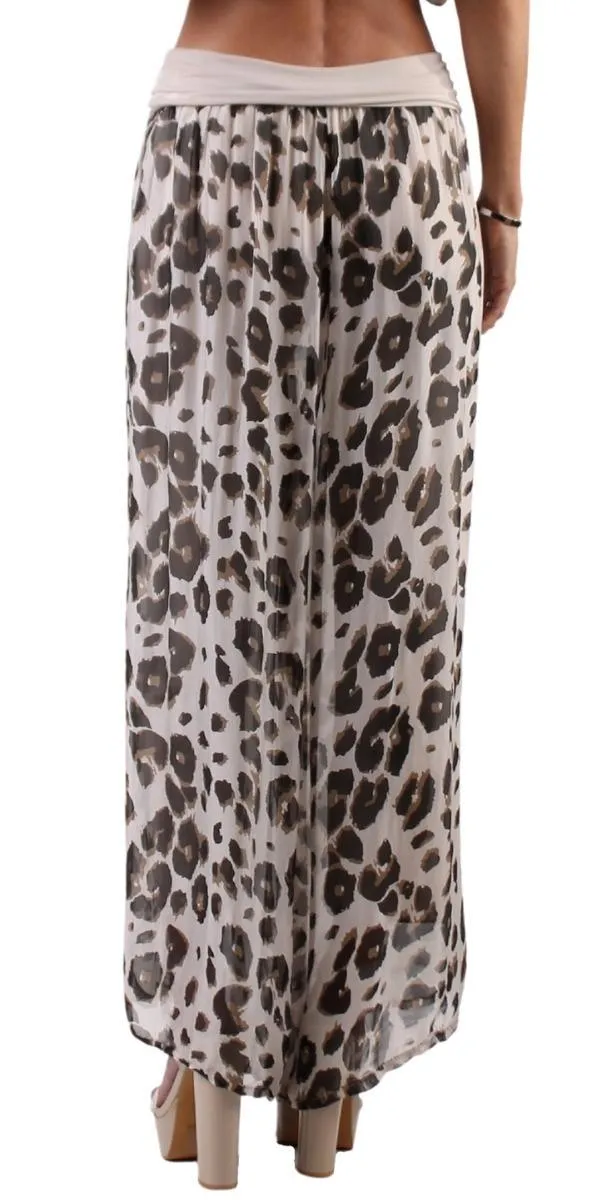 Lyda Leopard Print Pant