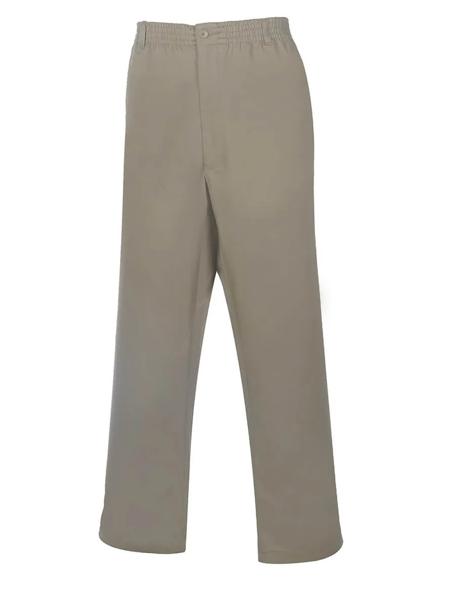 Men's Big Flat Front Elastic Pant - Portofino (1XL-5XL)