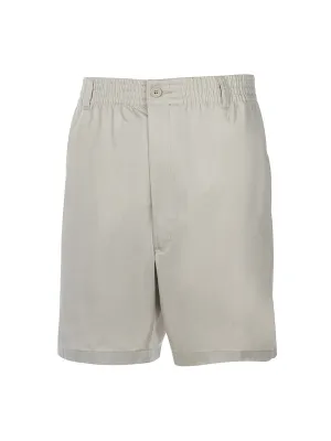 Men's Big Flat Front Elastic Short - Portofino (1XL-5XL)