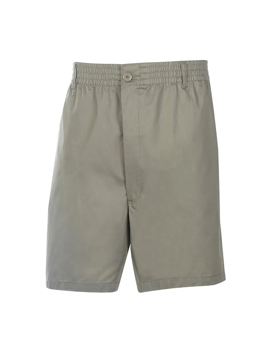Men's Big Flat Front Elastic Short - Portofino (1XL-5XL)