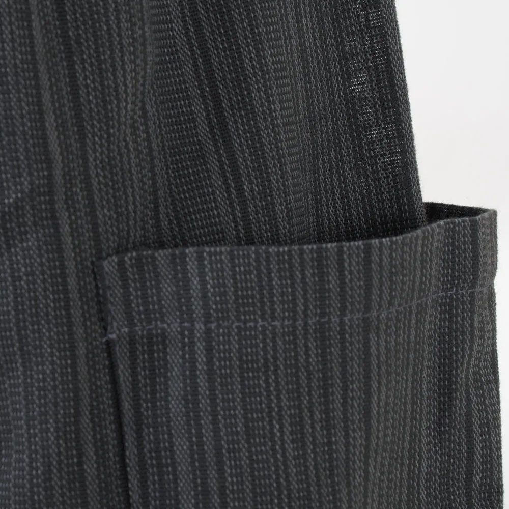 Men's Pinstripe Harem Pants Elephant Gray