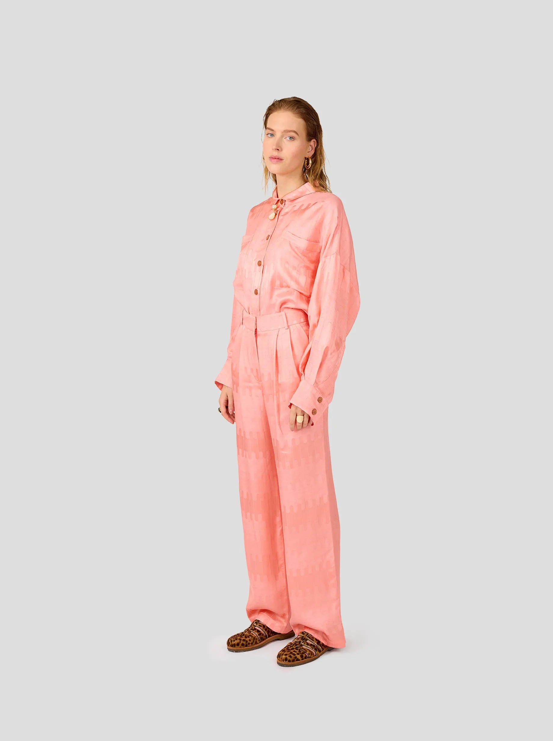 Moor Pants in Puzzle Weave