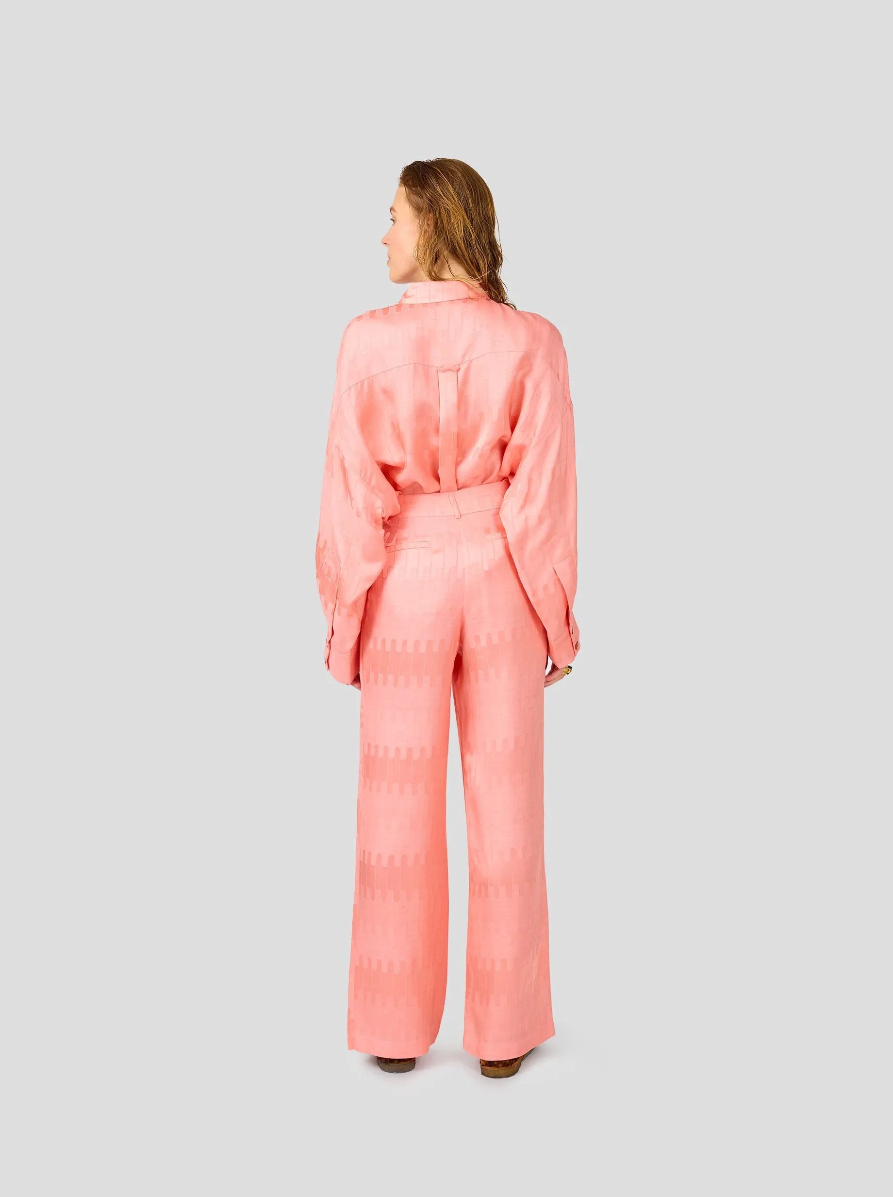 Moor Pants in Puzzle Weave