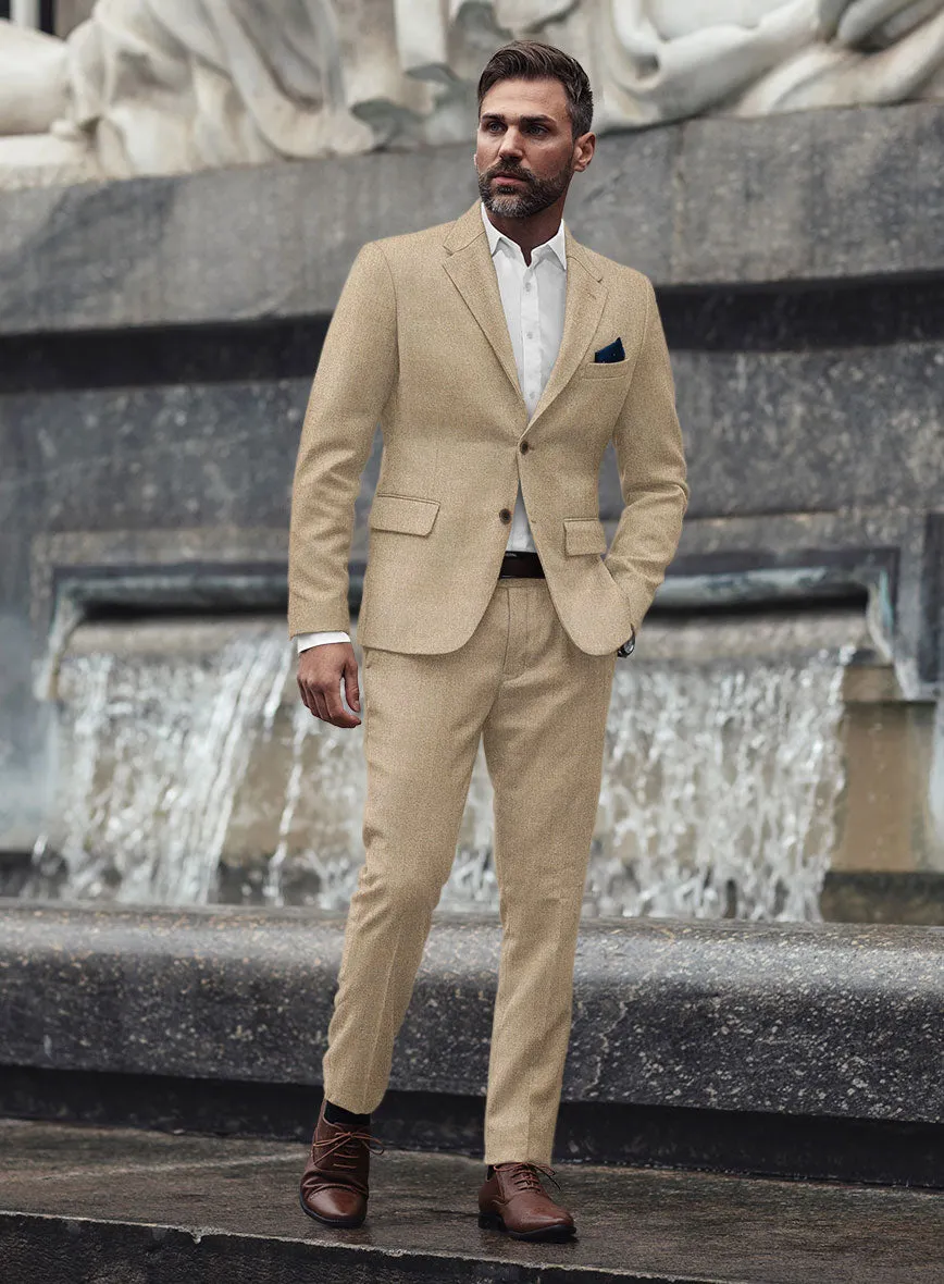 Naples Gondola Beige Tweed Suit