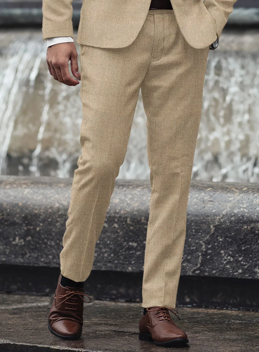 Naples Gondola Beige Tweed Suit