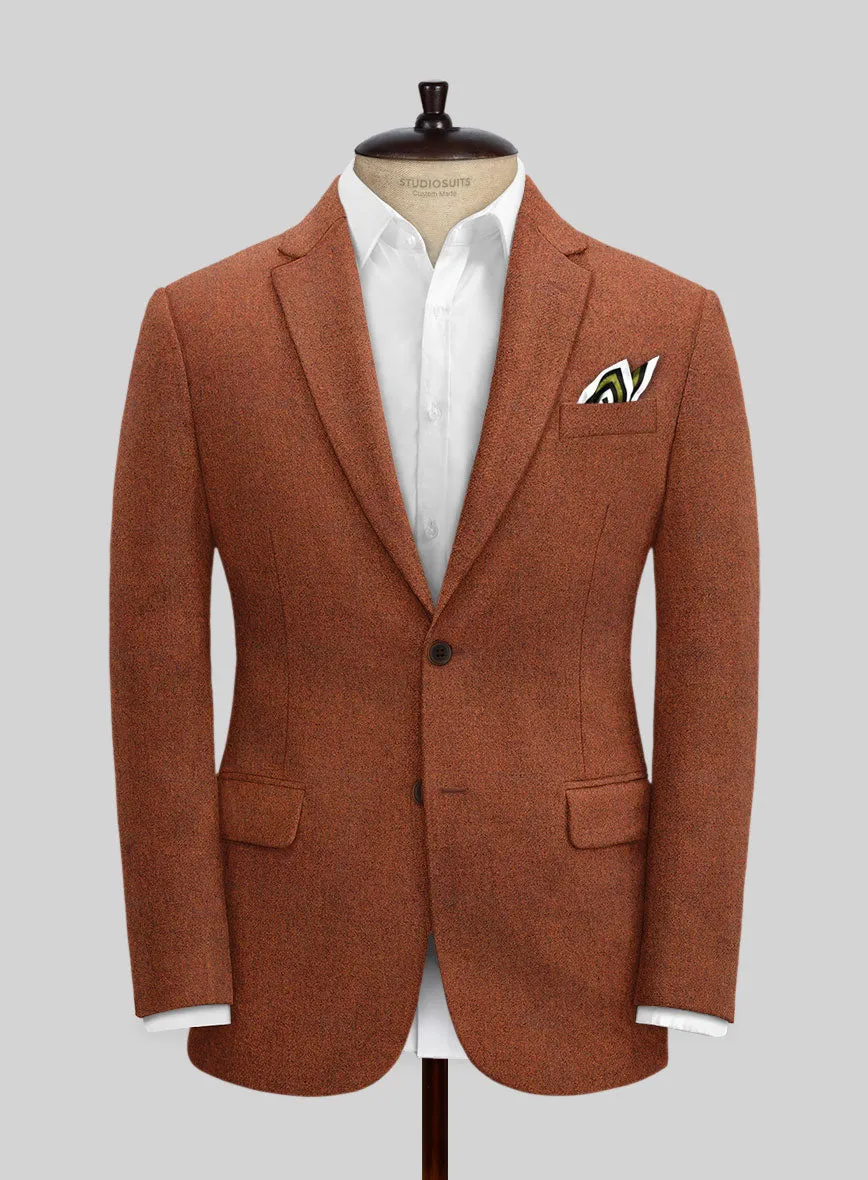Naples Prego Rust Tweed Suit