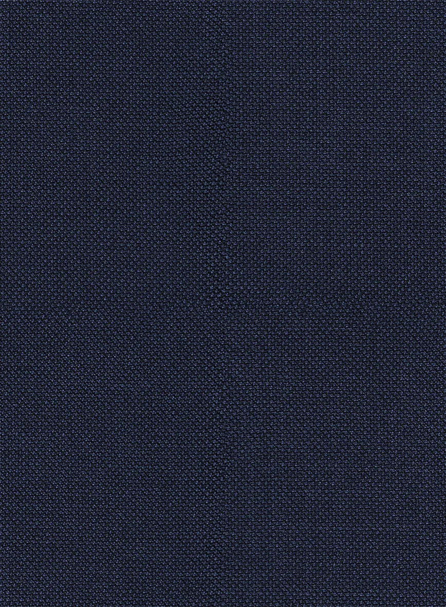 Napolean Royal Blue Birdseye Wool Pants