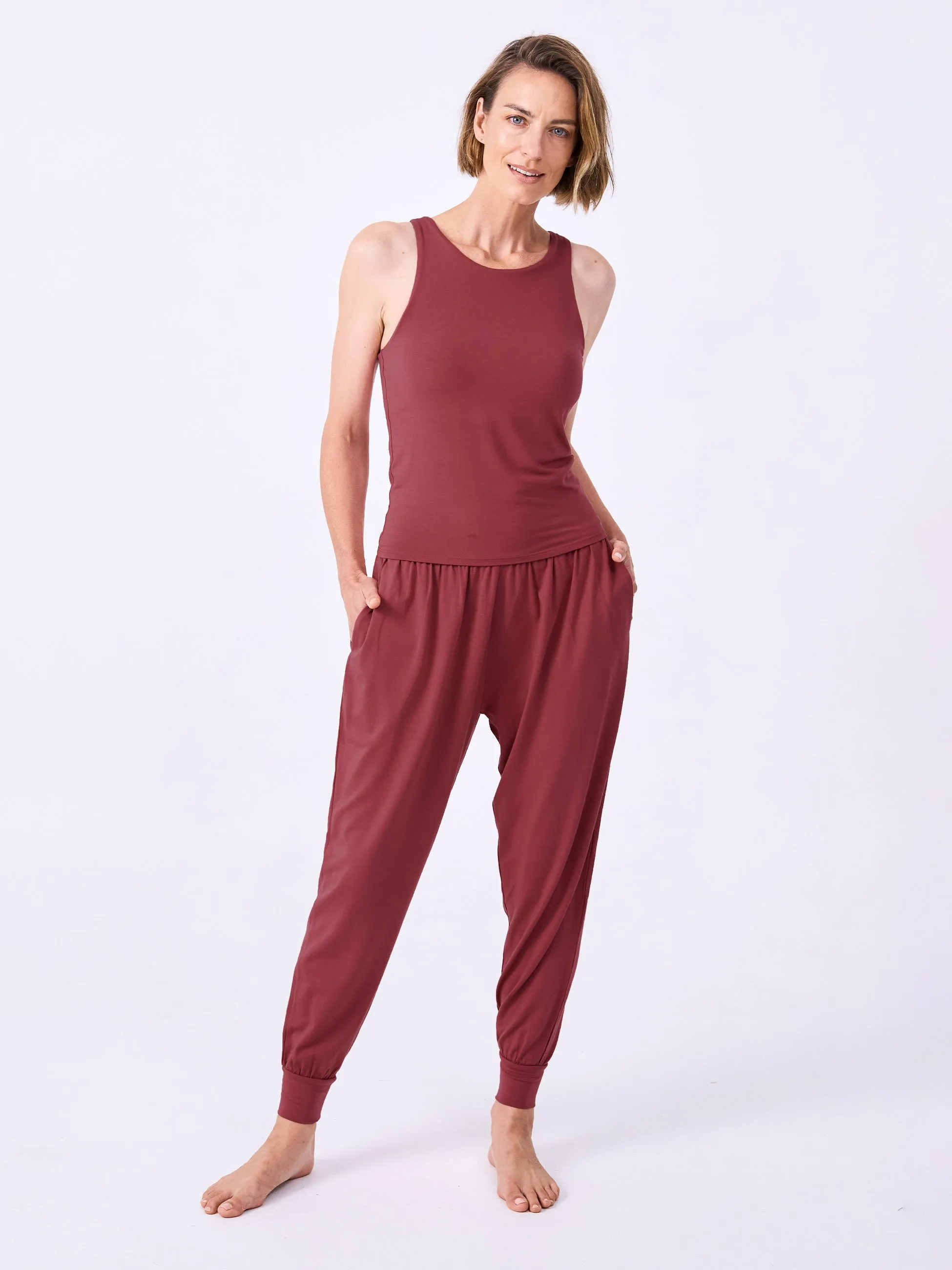 Nomad Relax Pant - Earth Red