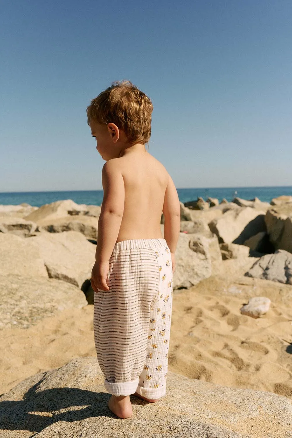 Patchwork baby pants Limited Edition