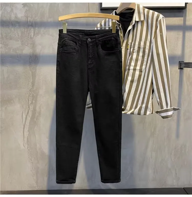 Retro Black Jeans