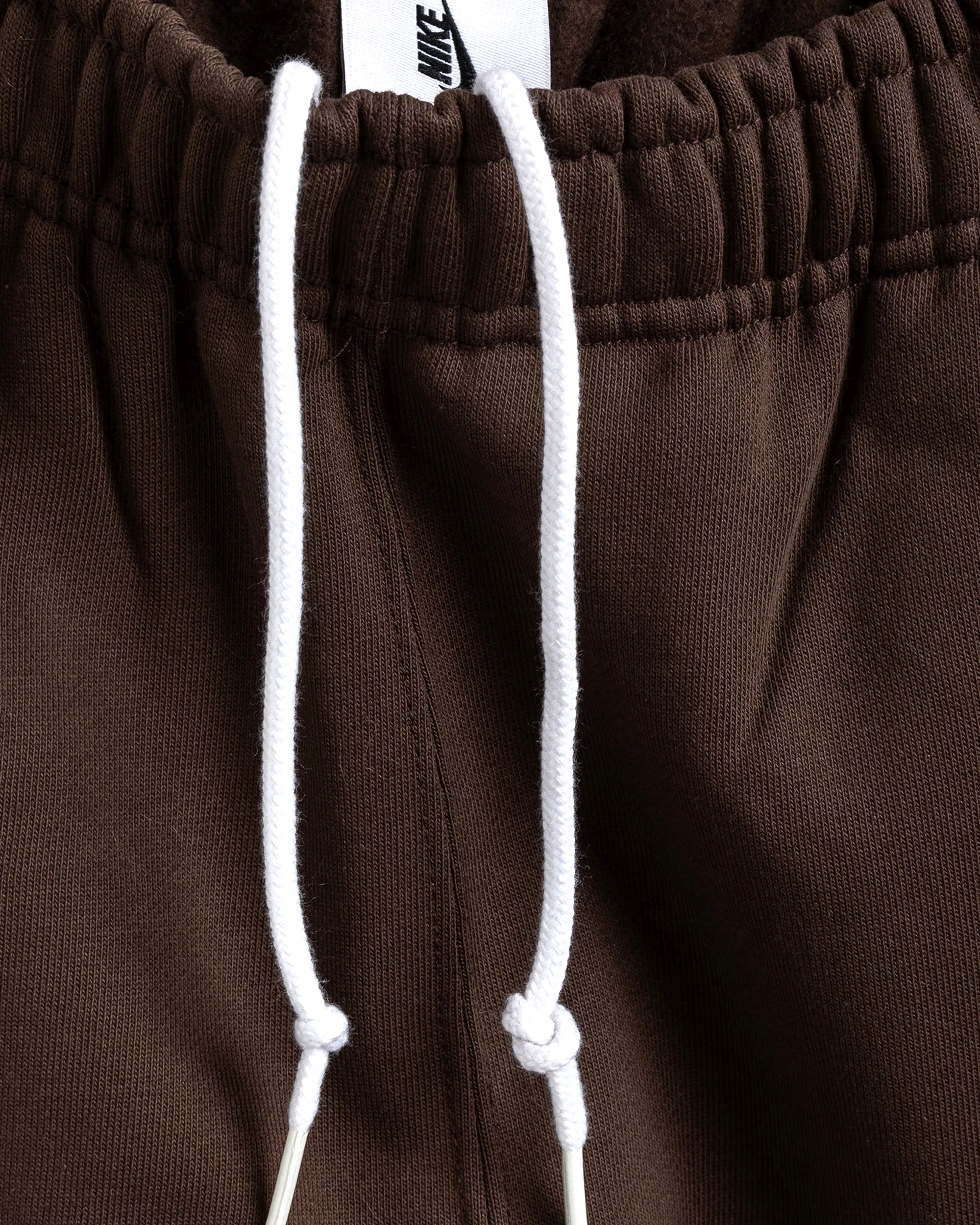 Solo Swoosh Fleece Sweatpant - Baroque Brown / White