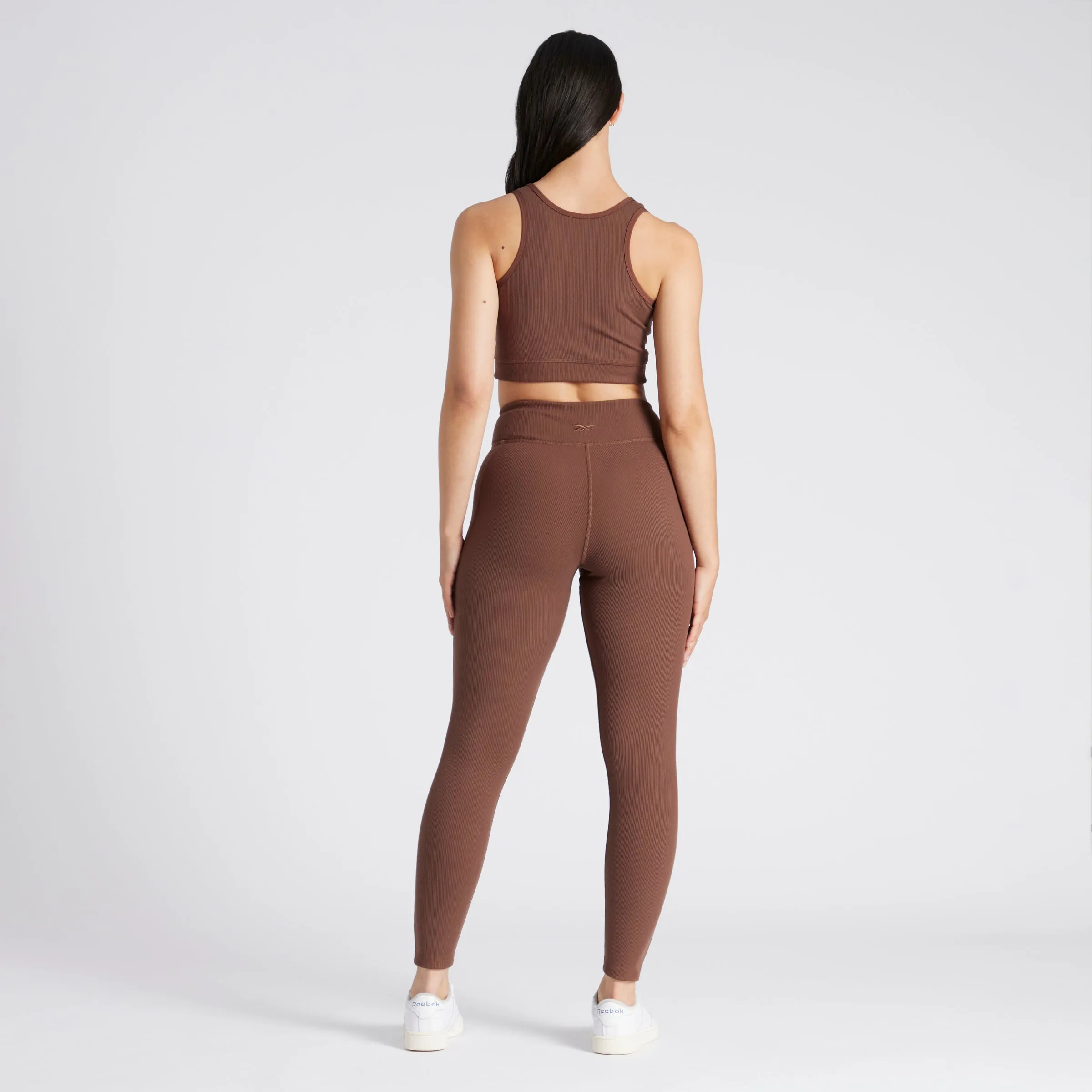 Studio Rib Hr Tight Mahogany