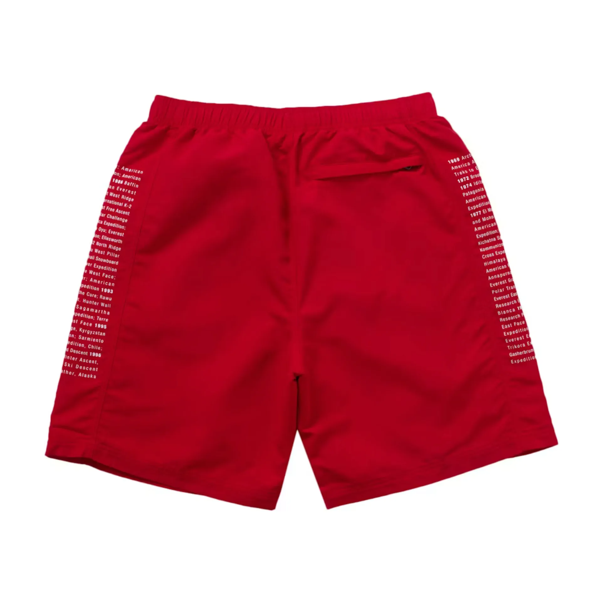 Supreme The North Face Nylon Short Red