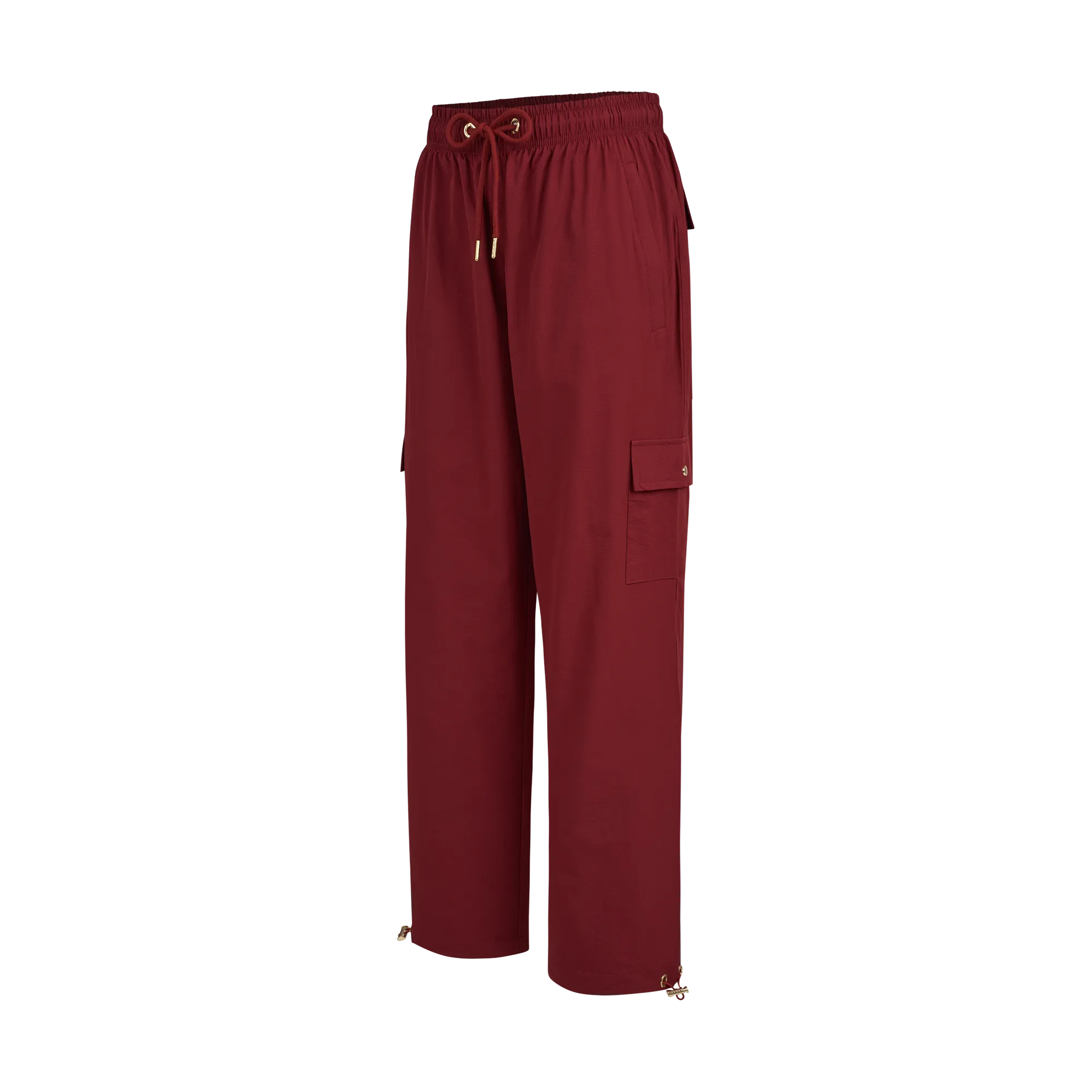 THE AVO CARGO PANTS-BURGUNDY