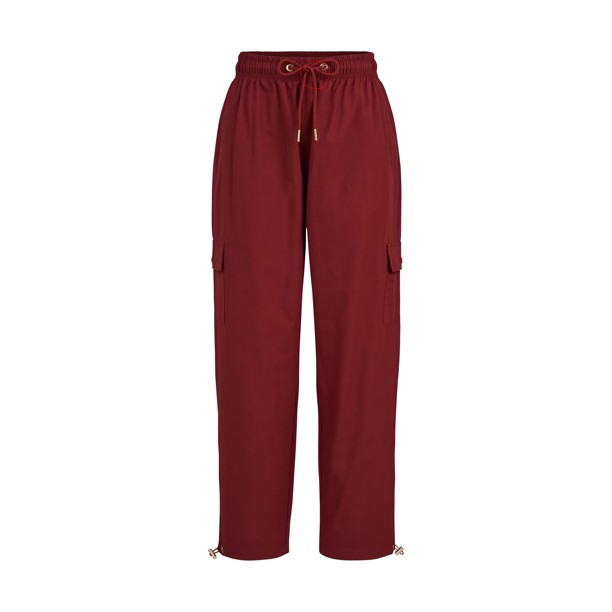 THE AVO CARGO PANTS-BURGUNDY